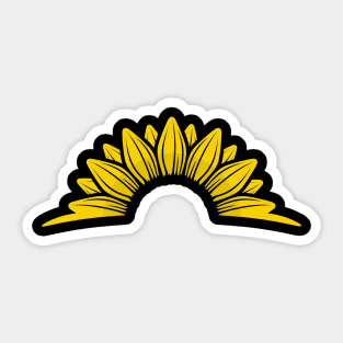 Sunflower sunrise Sticker